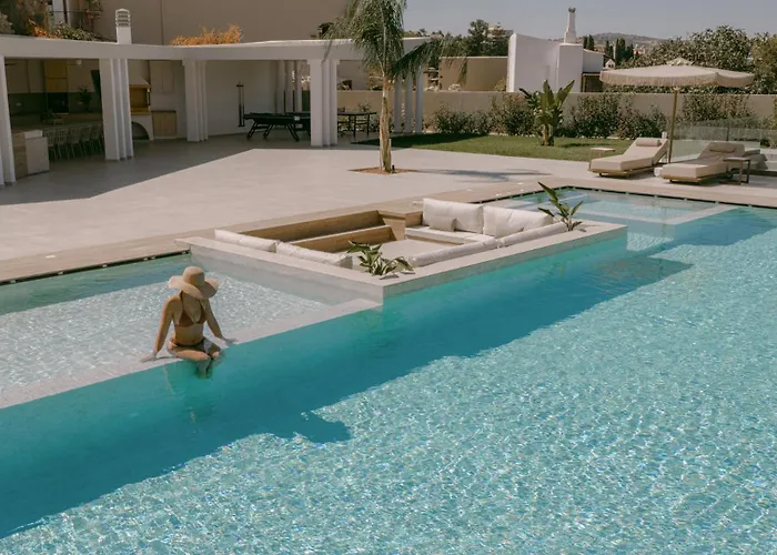 Anassa Villa, With 110m2 Pool, Emerald Gardens, Wellness & Sports, By Thinkvilla Rethimno